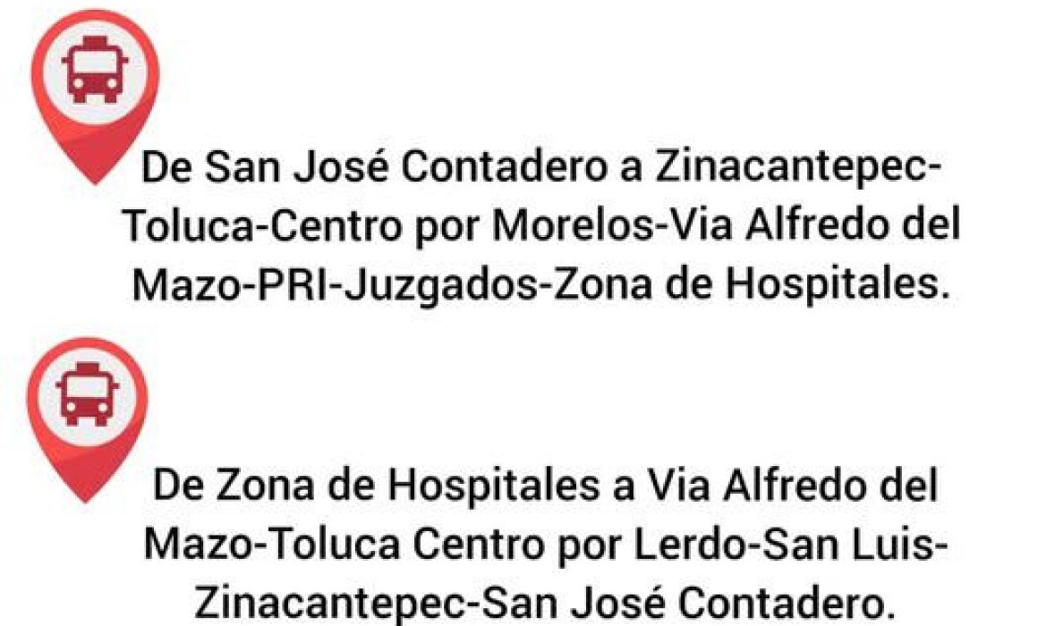 Nueva ruta de transporte en Toluca impulsa movilidad eficiente y conecta zonas clave