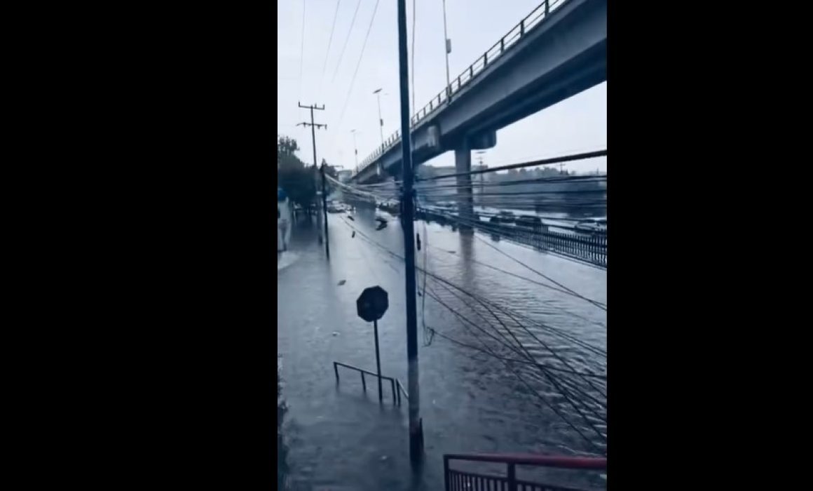 Nuevas inundaciones en Coacalco por lluvias intensas y tormenta Dalia