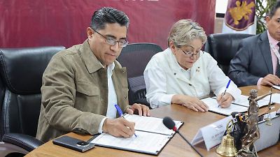 Nueve municipios del Edomex firman convenio para fortalecer la verificación administrativa