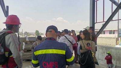 Obras del Tren Suburbano hacia el AIFA siguen detenidas por vecinos de Tultepec