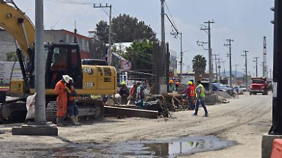 Obras en Chalco buscan prevenir inundaciones; aún sin fecha oficial de conclusión