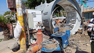 Obras en el Colector Solidaridad concluyen el 9 de junio para prevenir inundaciones