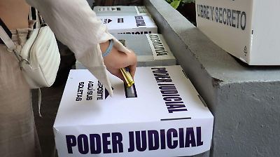 Observadores internacionales elogian la calma en histórica elección judicial en México