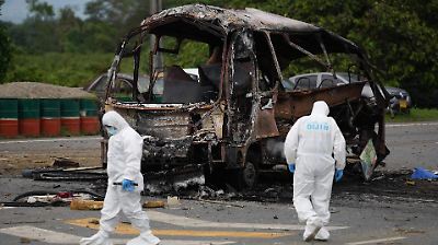 Ocho muertos y decenas de heridos en ola de atentados en Colombia, en plena víspera de visita presidencial a Cali