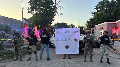 Operativo en Mérida: Capturan a 10 personas y decomisan más de 4 kilos de drogas en cateo por narcomenudeo