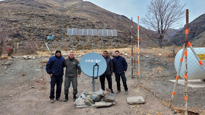 Orbith y Gendarmería Nacional inauguran conectividad satelital en pasos fronterizos remotos de Argentina