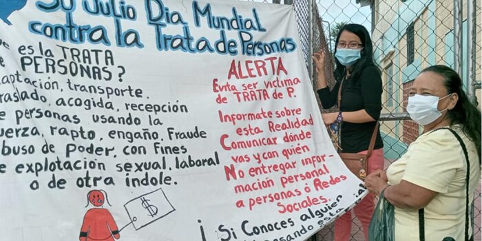 Organizaciones religiosas en El Salvador refuerzan acciones contra la trata de personas y brindan atención a víctimas