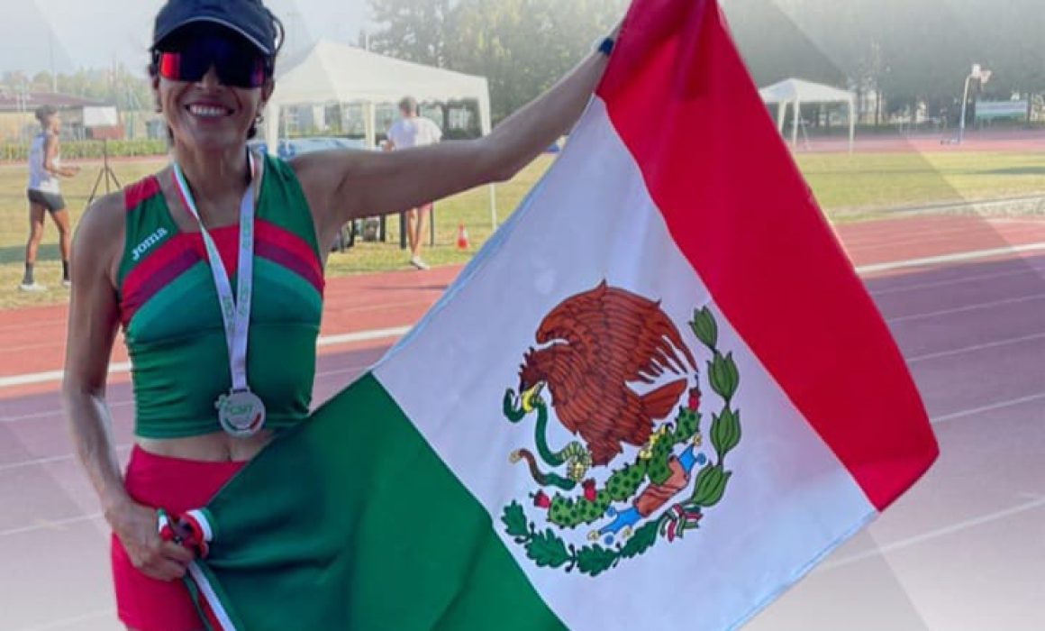Orgullo mexiquense: La marchista tecamaquense Perla Edith Cortés conquista Grecia con dos medallas