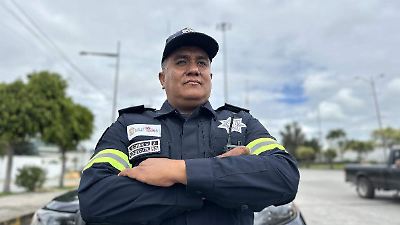 Padre y policía en Toluca: el doble reto de criar y servir sin descanso