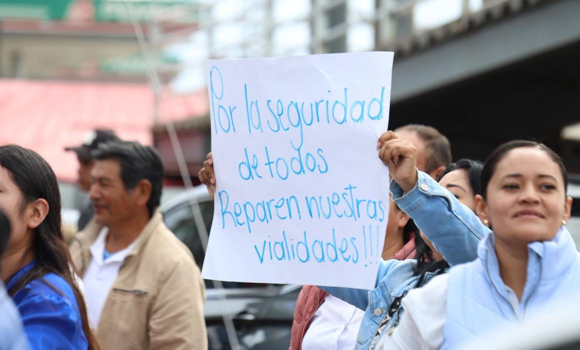 Panistas del Estado de México exigen calles libres de baches y mayor inversión en mantenimiento vial