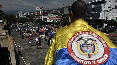 Paro Nacional en Colombia inicia con bloqueos y poca participación ciudadana