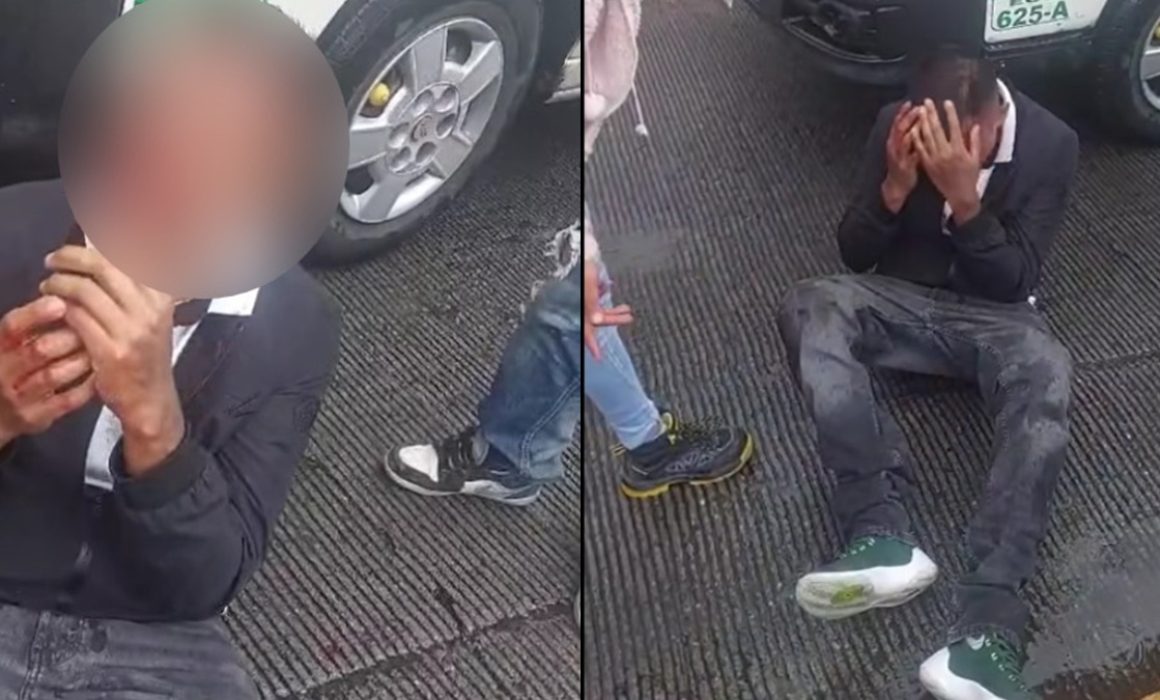 Pasajeros golpean y detienen a presunto asaltante en Coacalco ante temor por inseguridad