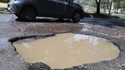 Paseo Matlatzincas: ruta peligro por severos baches y deterioro vial tras lluvias