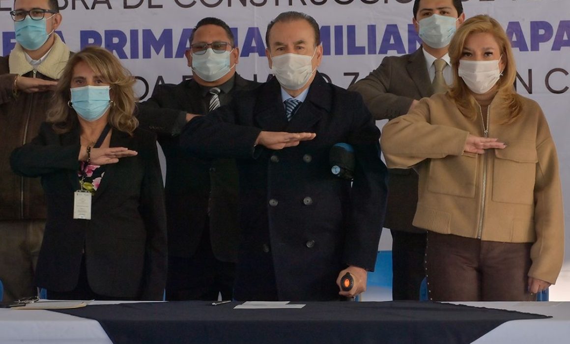 Pedro Rodríguez entrega nuevas obras escolares en Atizapán de Zaragoza para mejorar infraestructura educativa