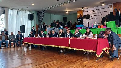 Pensionados del ISSEMyM exigen participación en decisiones y reconocimiento oficial en su 57 aniversario