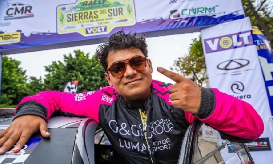 Piloto de 16 años se corona en el Rally Sierras del Sur y desafía récords históricos