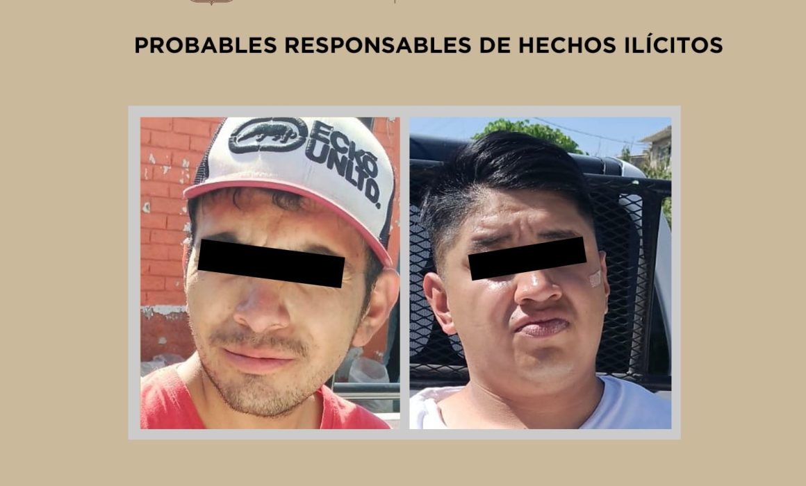 Policía de Edomex detiene a dos hombres por narcomenudeo y portación de arma en Valle de Chalco