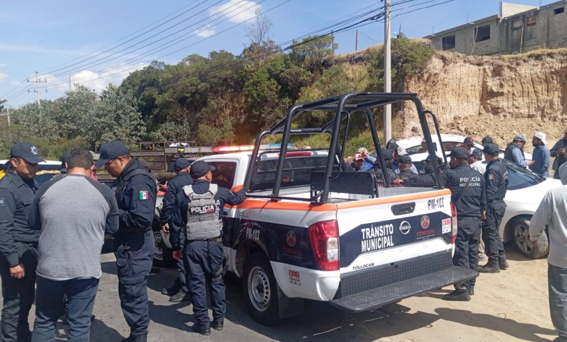 Policía del Estado de México detiene a dos sospechosos por asesinato y robo en Jiquipilco y Temoaya