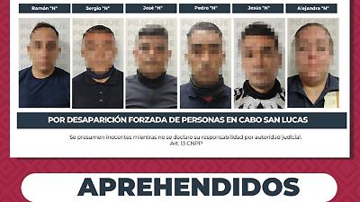 Policías municipales de Los Cabos detenidos por presunta desaparición forzada: cronología y penas establecidas
