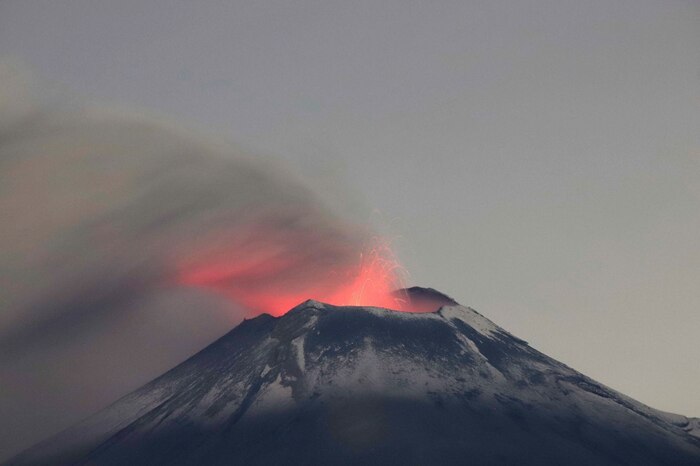 Popocatépetl registra 24 exhalaciones en las últimas 24 horas y se mantiene en semáforo amarillo fase 2