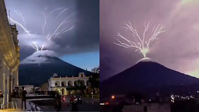 ¿Por qué se generan relámpagos durante la erupción del Volcán de Fuego en Guatemala?