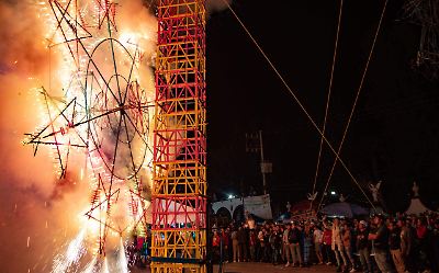 Preparativos completos para la cuarta edición del Festival Internacional de Pirotecnia en Tlalchichilpan 2025
