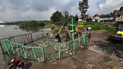 Presa El Ángulo en Cuautitlán Izcalli controla niveles tras intensas lluvias y evita desbordes