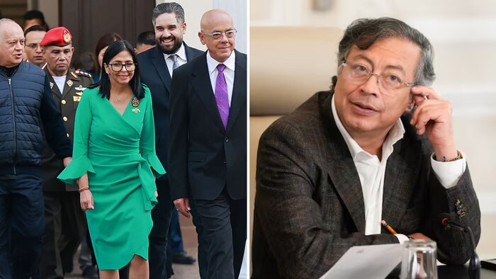 Presidencia de Colombia niega confirmación de visita oficial de Delcy Rodríguez a Bogotá