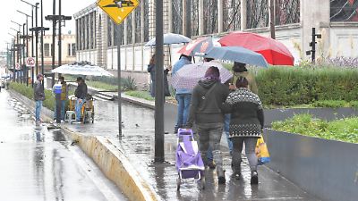 Primer frente frío de la temporada trae lluvias, vientos y bajas temperaturas al Estado de México