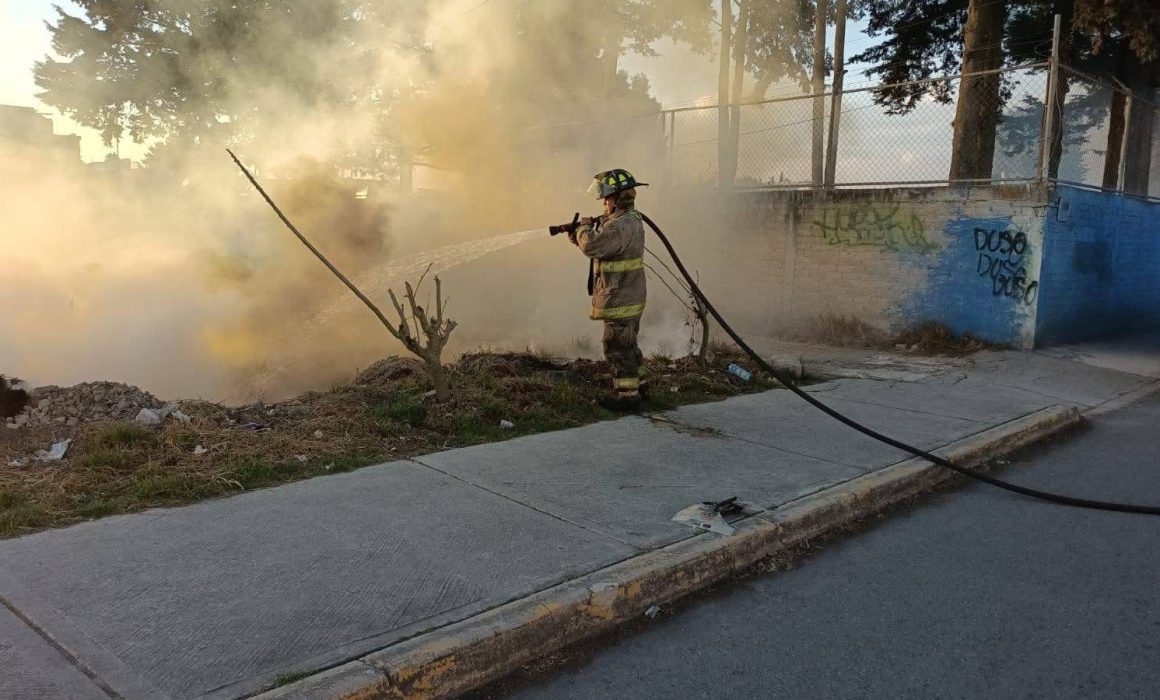 Protección Civil y Bomberos de Metepec emiten recomendaciones ante temporada de estiaje 2026