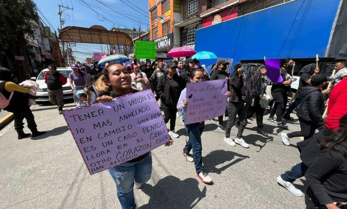 Protesta en Xonacatlán exige justicia por el feminicidio de Natalia y esclarecimiento del caso