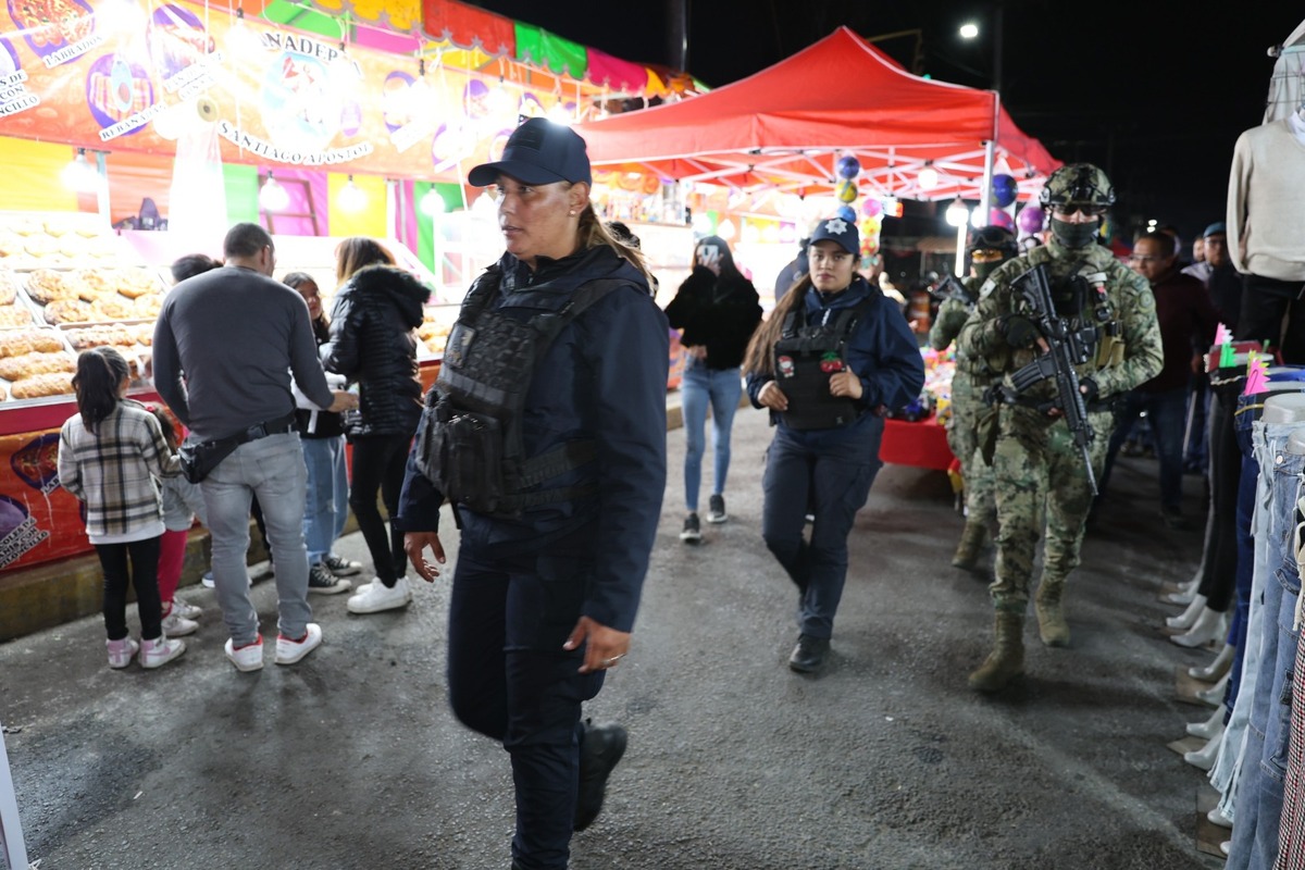 ¿Qué cambios traen los 280 agentes en el Tianguis Navideño de Jardines de Morelos? Descúbrelo aquí