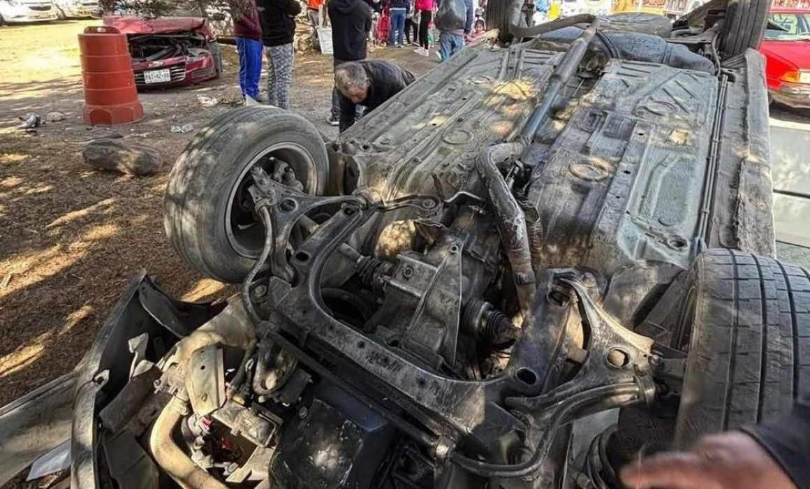 ¿Qué causó el caos vial en la Toluca–Atlacomulco? El impactante accidente en Palmillas que paralizó la carretera