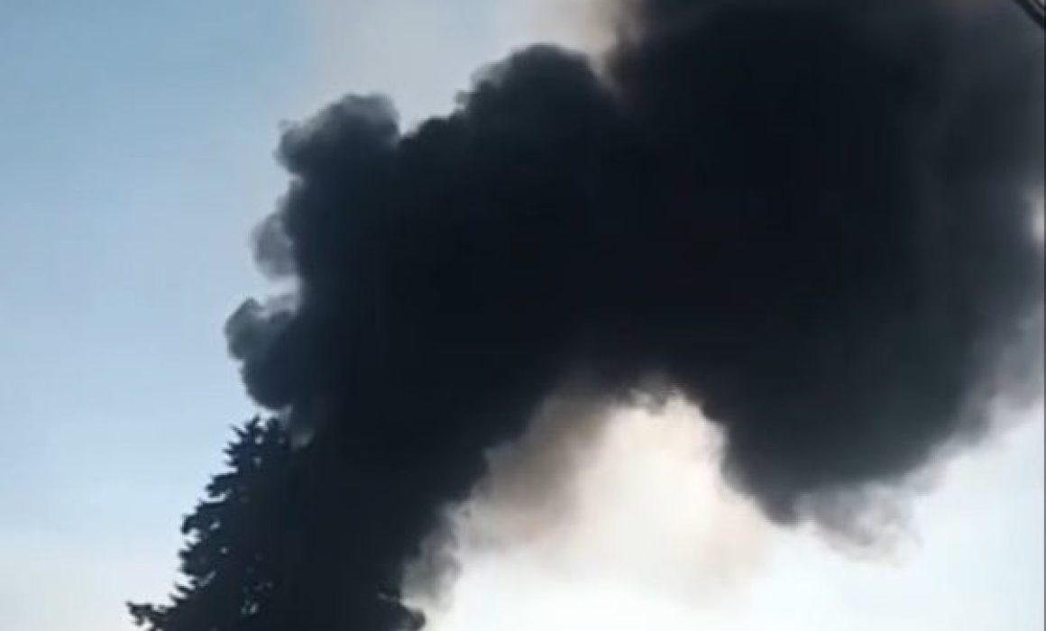 ¿Qué causó el impresionante incendio en un tiradero de llantas en Zinacantepec? La verdad que asombra