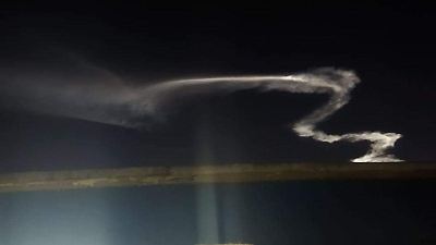 ¿Qué causó la impresionante estela de luz vista en Tijuana? La explicación detrás del evento