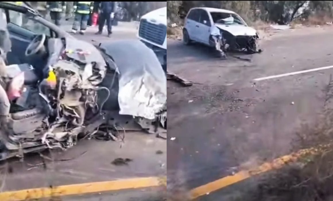 ¿Qué causó la trágica colisión entre un camión y un auto compacto en Acolman y Ecatepec?