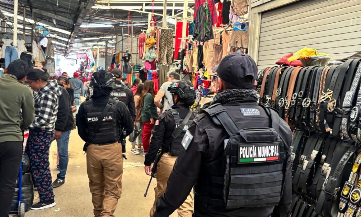 ¿Qué hay detrás del intenso operativo en el Mercado Palmillas de Toluca? La respuesta te sorprenderá