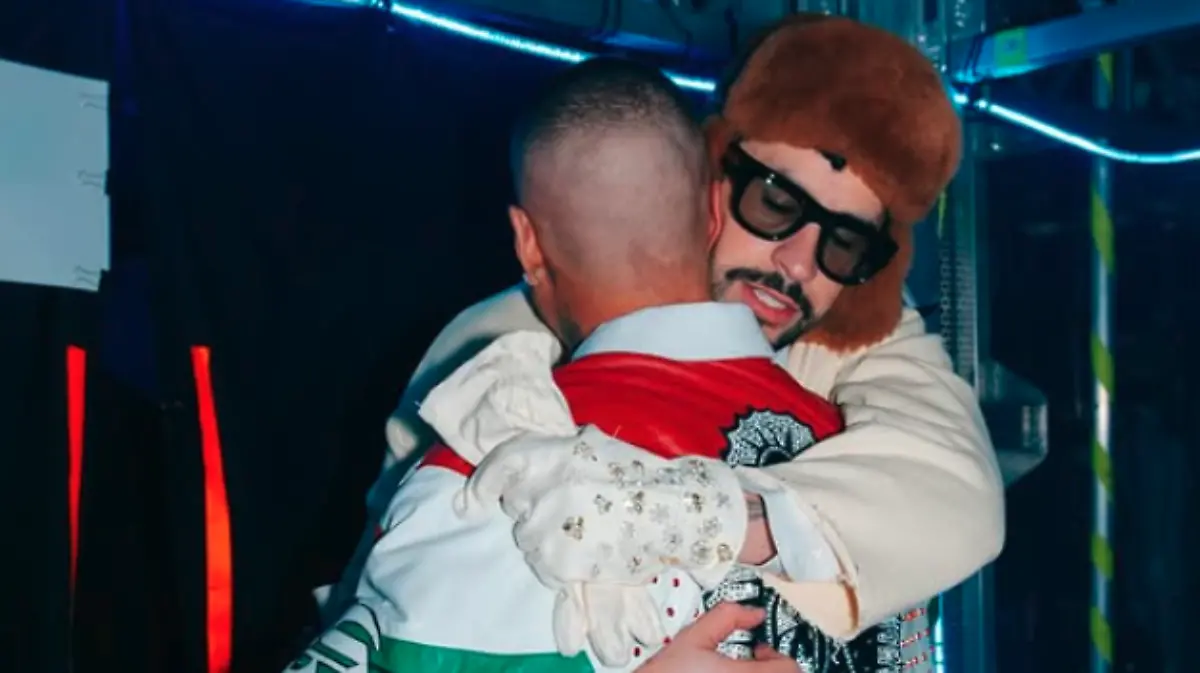 ¿Qué ocurrió en el Estadio GNP? La inesperada reconciliación entre Bad Bunny y J Balvin que todos estaban esperando