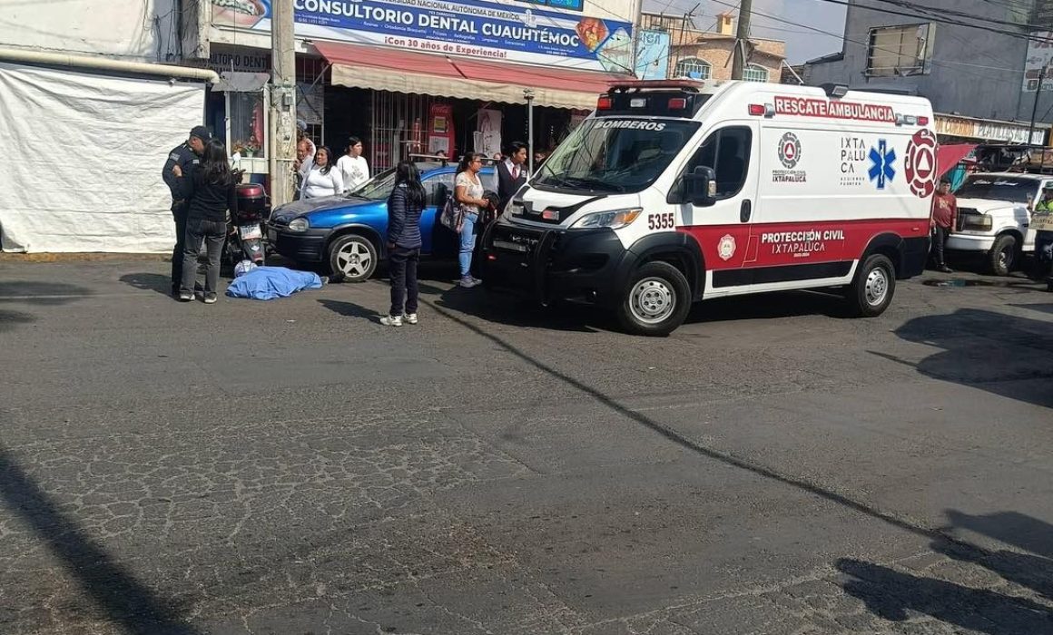 ¿Qué ocurrió en la México-Puebla? Hombre se desvanece y muere en plena vía pública en Ixtapaluca