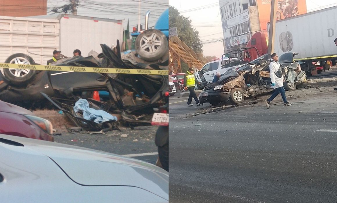 ¿Qué provocó el fatal choque en Texcoco-Lechería que dejó una víctima mortal?