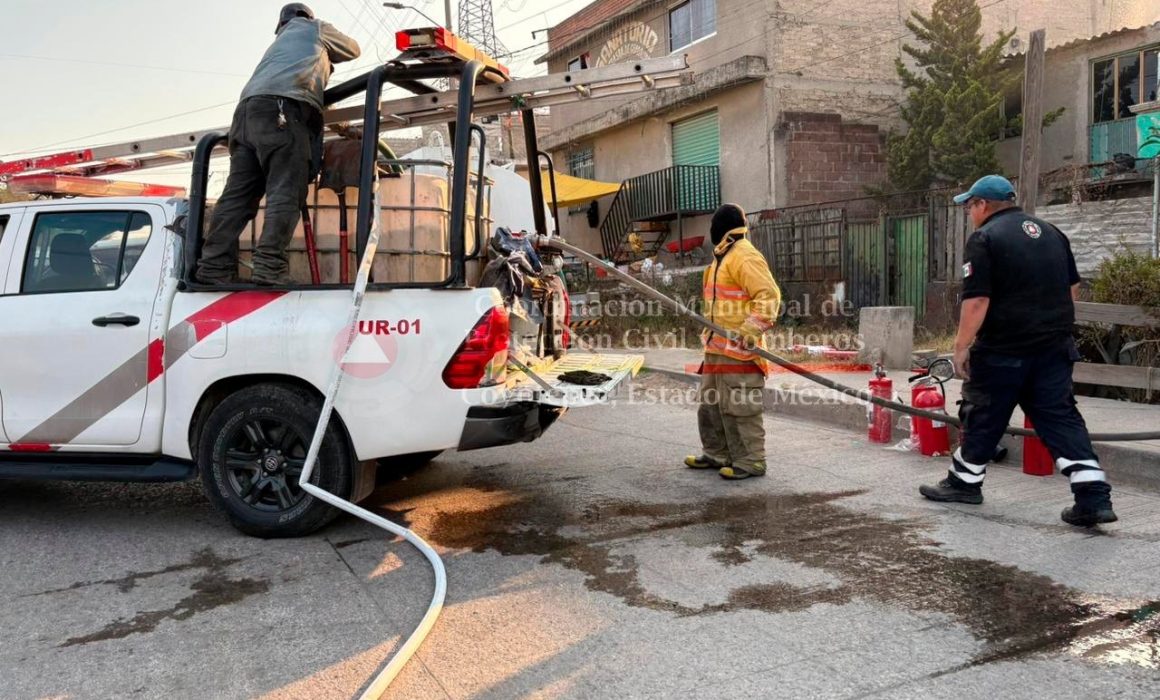 ¿Qué provocó el voraz incendio en Coyotepec? La sorprendente respuesta que no te esperas