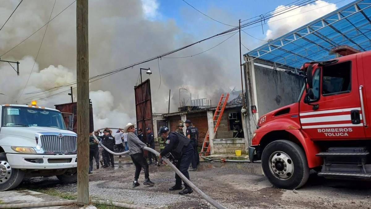 ¿Qué reveló el gran incendio en Toluca y cómo reaccionaron los vecinos?