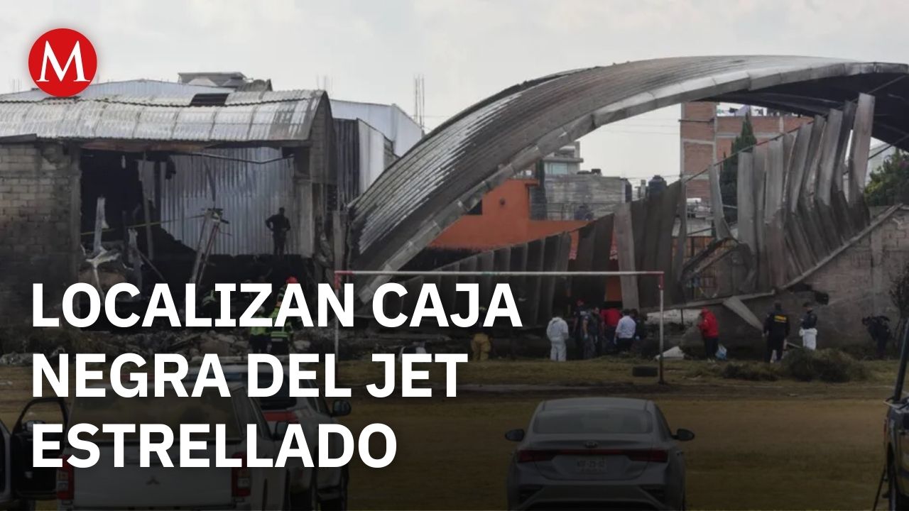 ¿Qué revelará la caja negra del jet estrellado en Toluca? La verdad tras el hallazgo