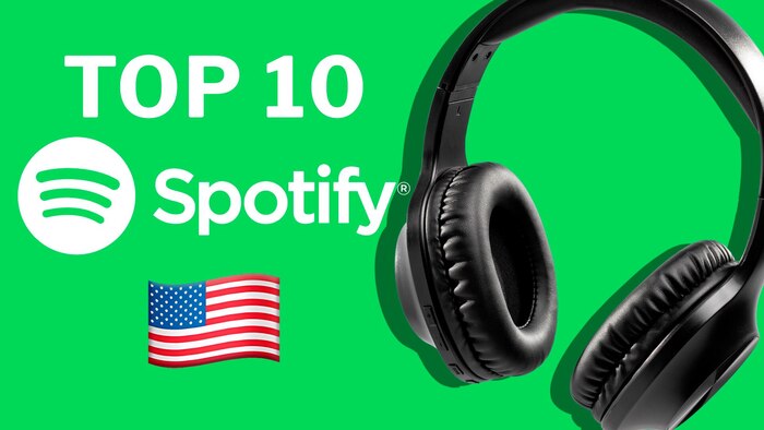 Ranking Spotify: las 10 canciones más escuchadas en Estados Unidos en 2024