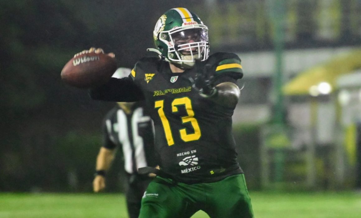 Raptors del Valle de México mantienen racha negativa en la Liga Fútbol Americano