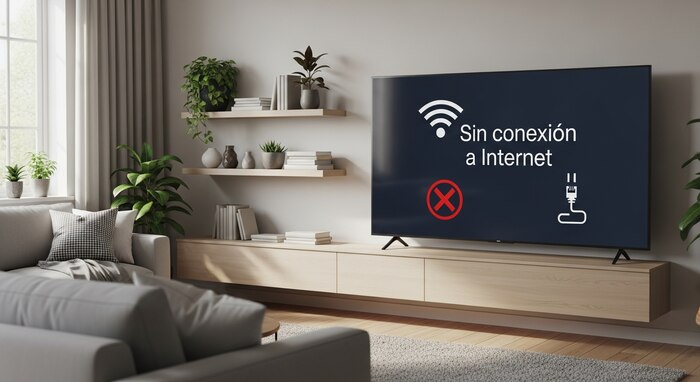 Razones comunes por las que una Smart TV no conecta a internet y soluciones efectivas