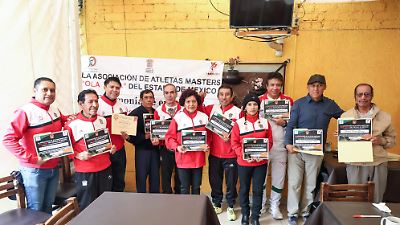 Reconocimiento a los atletas máster del Estado de México que destacan en 2024