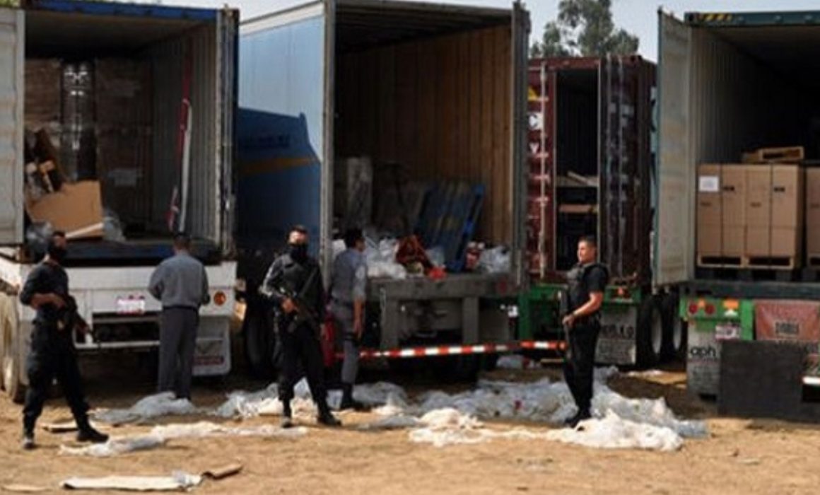 Recupera SSEM cargamento; Edomex en la cima de los robos al transporte