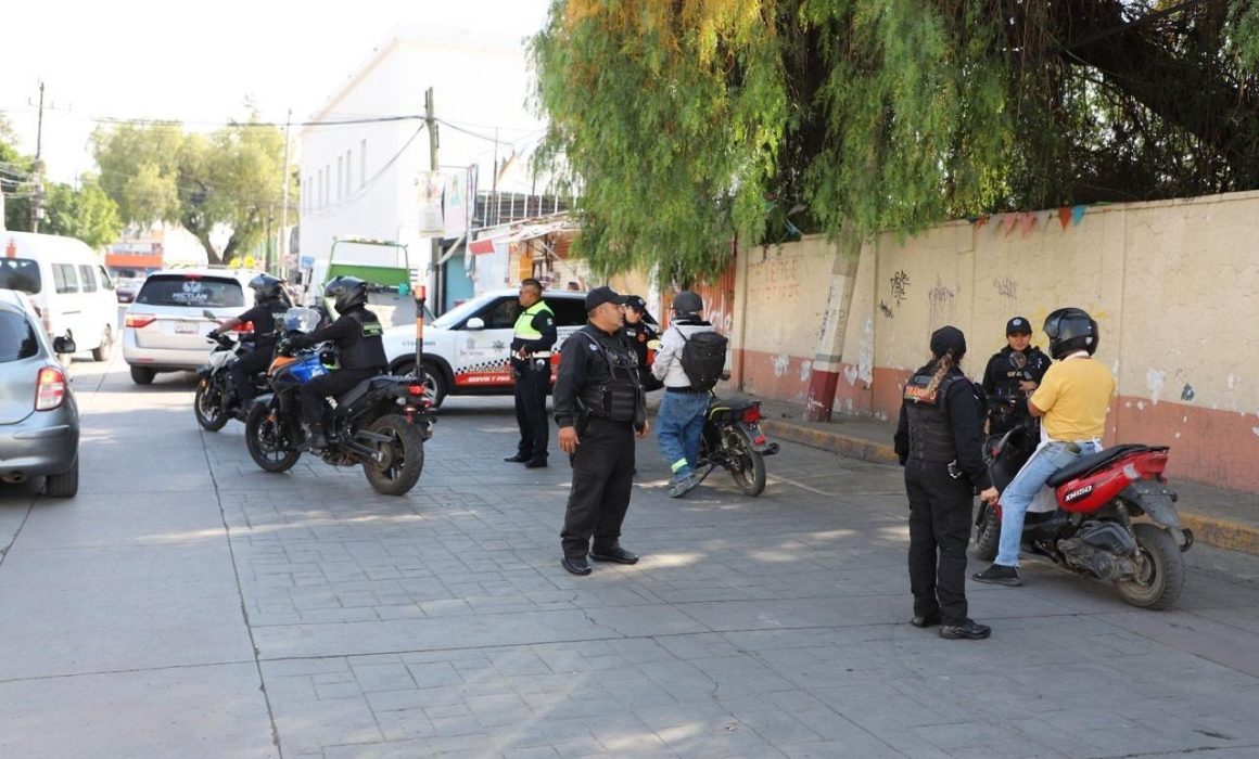 Recuperan 33 motocicletas robadas en Tecámac y detienen a 30 presuntos responsables
