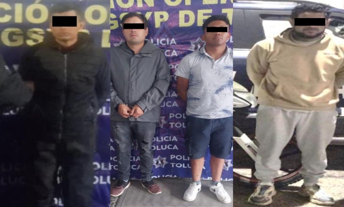 Recuperan siete motocicletas y detienen a siete personas por robos en Toluca